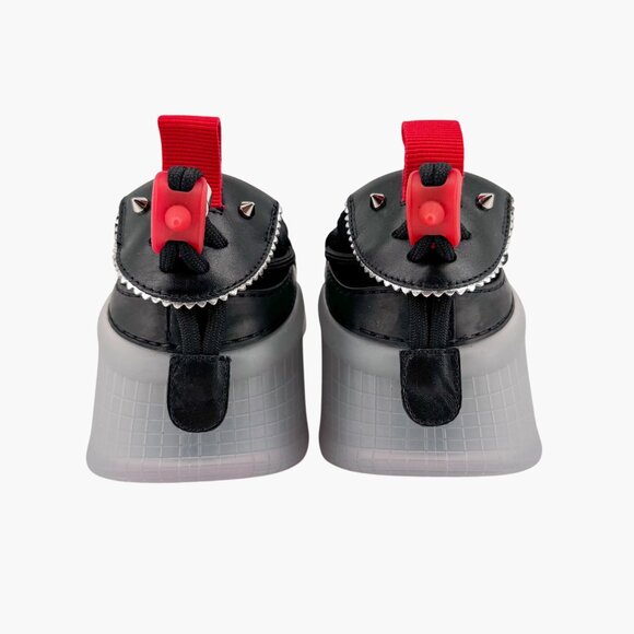 Christian Louboutin Arpoador Black Drawstring Sock Sneakers Size 41 US 11 Women - Picture 7 of 16